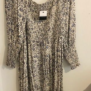 Eloquii Elements smocked midi dress